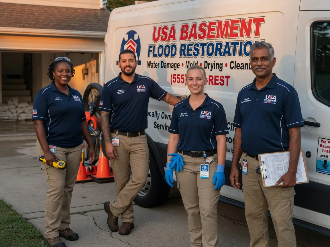 Basement Flood Cleanup company in Oak Vale, MS