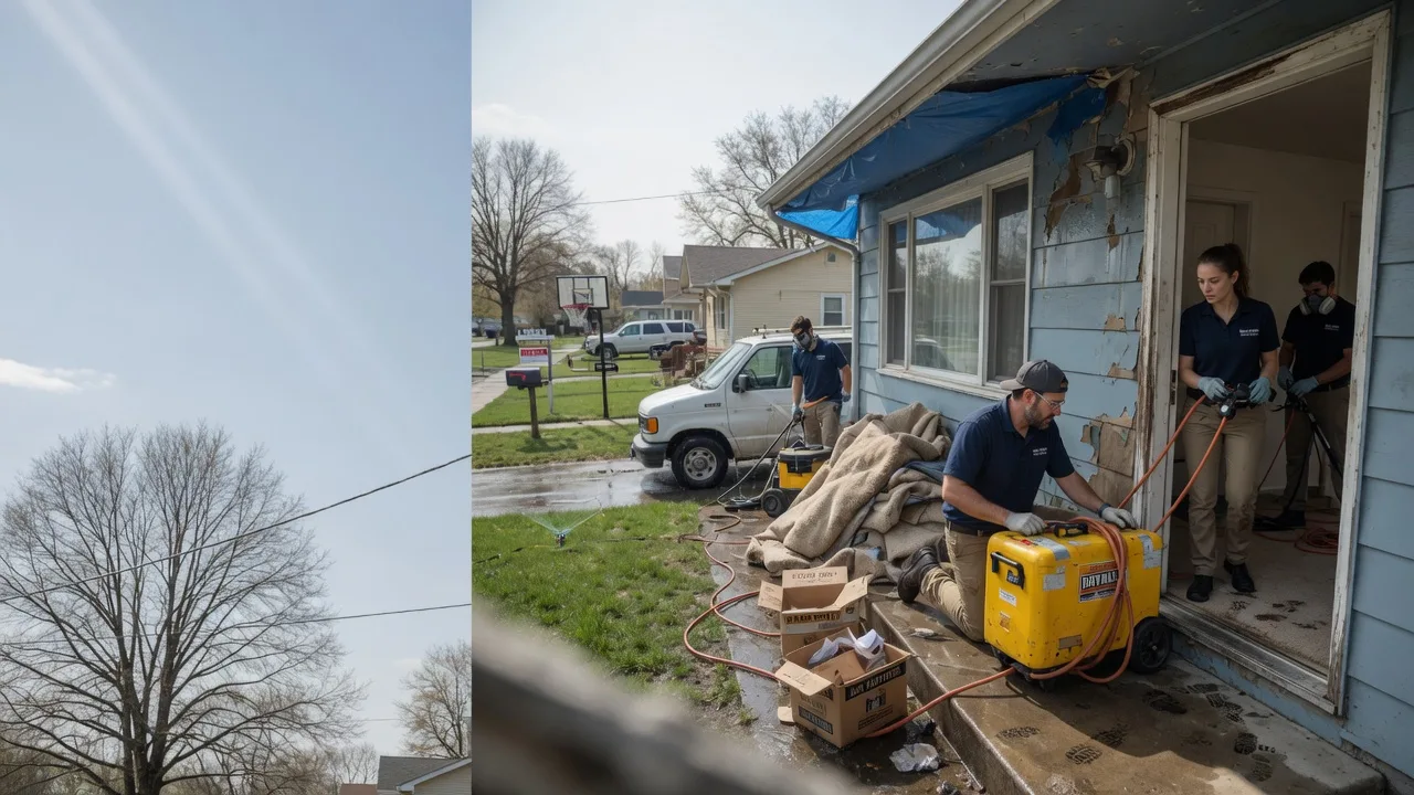 Basement Flood Cleanup in Oak Vale, MS near me